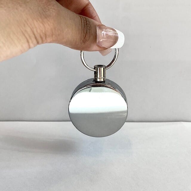 Heavy Duty Reel with Belt Clip & Key Ring (60cm nylon cord with a 24mm key ring).