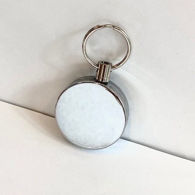 Heavy Duty Reel with Belt Clip & Key Ring (60cm nylon cord with a 24mm key ring).