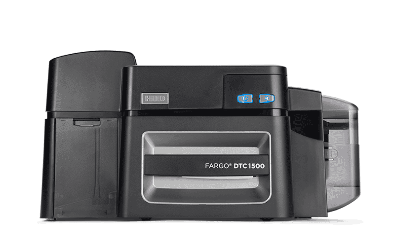 HID Fargo DTC1500 Single Sided Card Printer (Base USB & Ethernet Model) Includes 3 Years Warranty