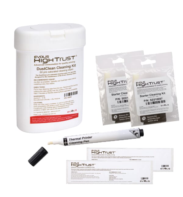 Evolis advanced cleaning kit. Includes