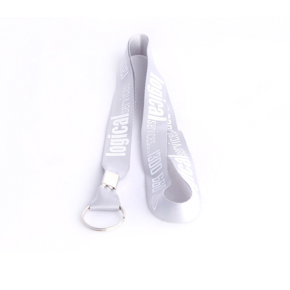 ID Supplies custom nylon screen printed lanyard