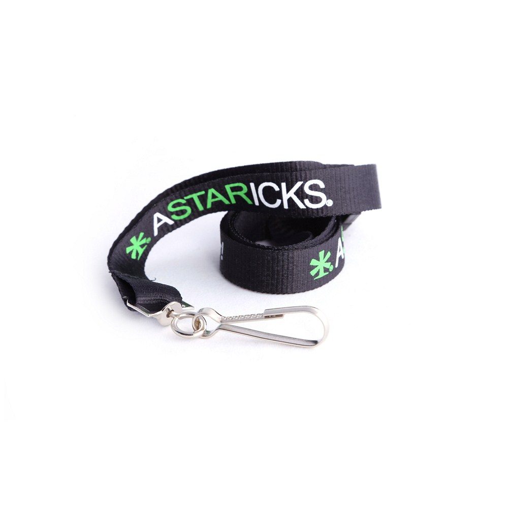 ID Supplies custom polyester screen printed lanyard