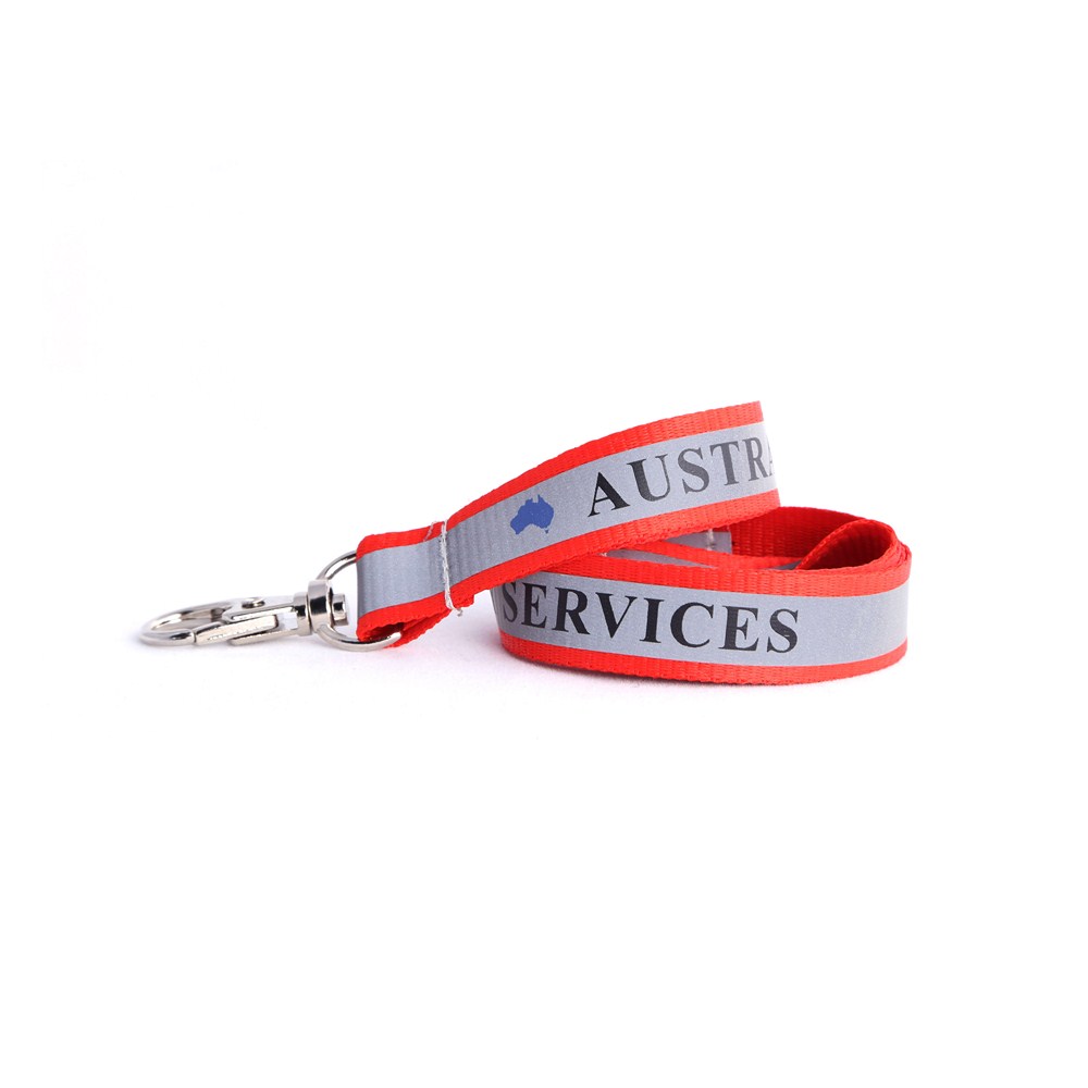ID Supplies custom reflective lanyard
