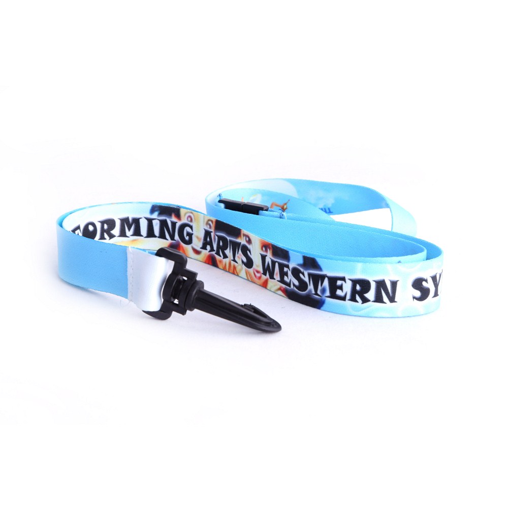 ID Supplies custom smooth polyester dye-sublimation lanyard
